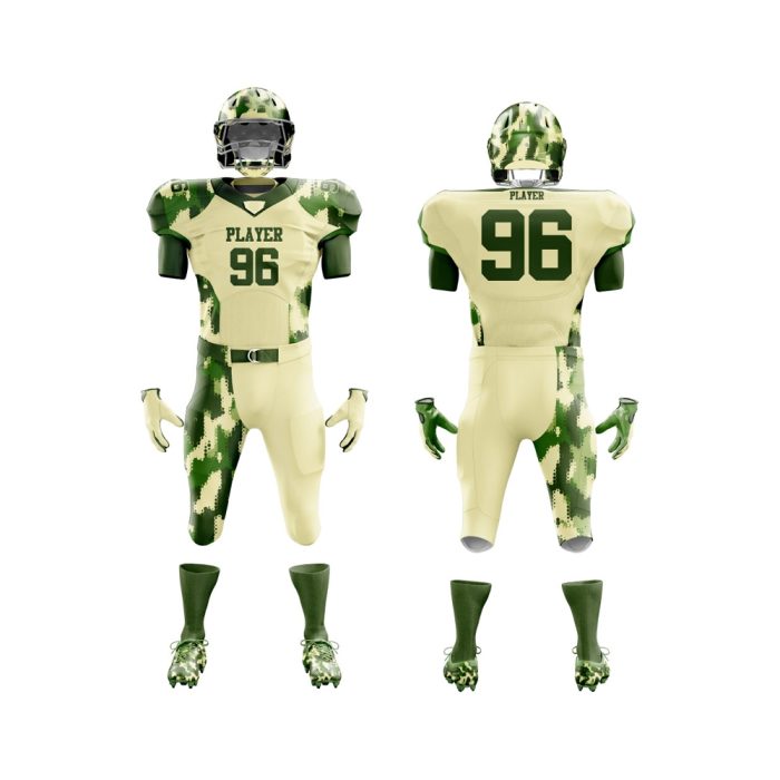 american football uniform 01
