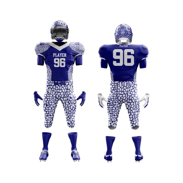 american football uniform 01