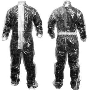 Go Kart Waterproof Weather Driving Rain Suit Circuit Racing Transparent
