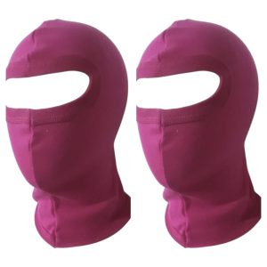 Pink Go Kart Cotton Balaclava | Breathable Karting Face Mask